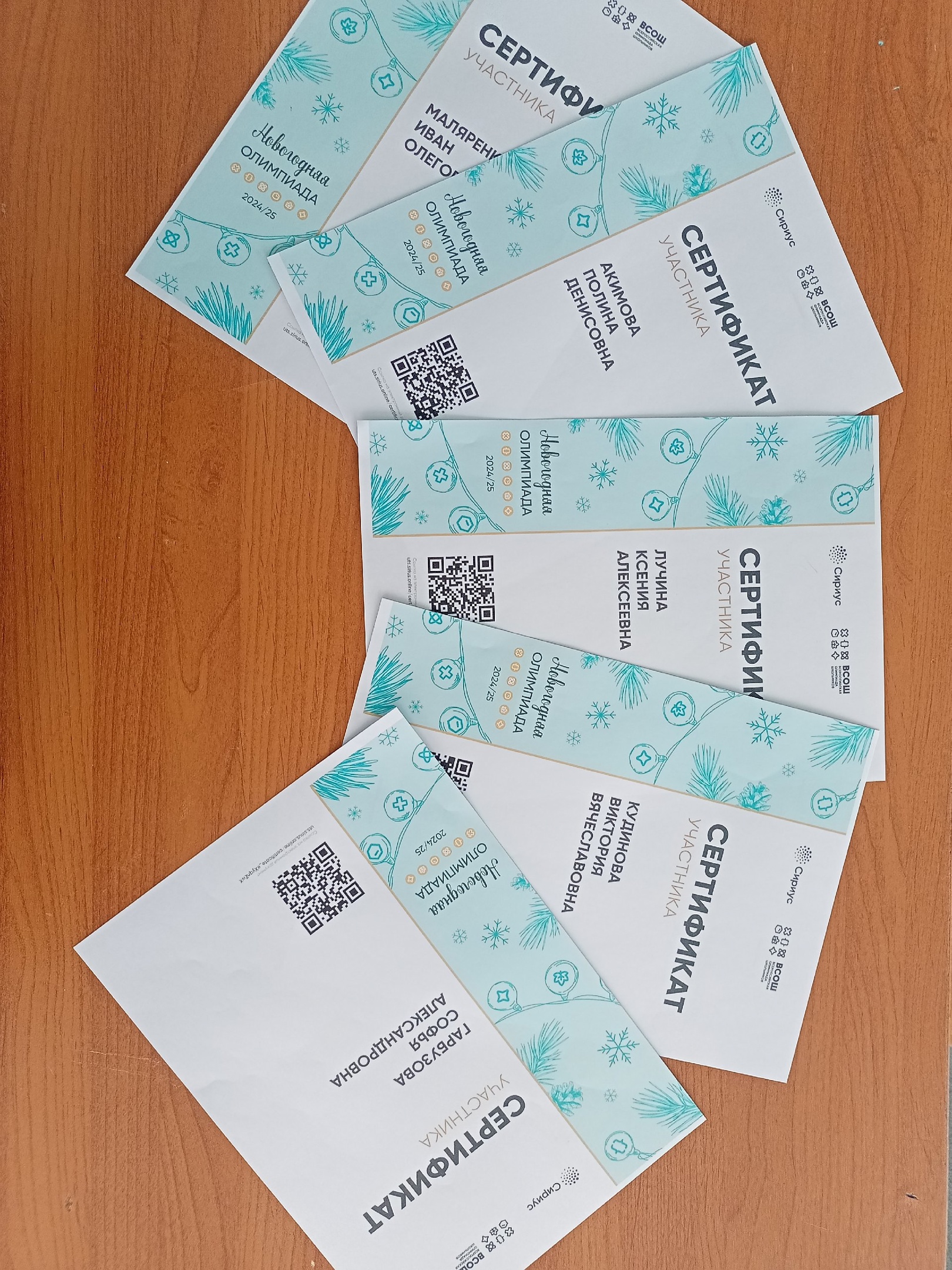 Новогодняя олимпиада образовательного центра «Сириус&amp;quot;.